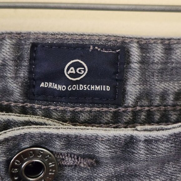 Adriano Goldschmied The Graduate Tailored Leg GrayJeans Size 36X34 - Picture 5 of 8